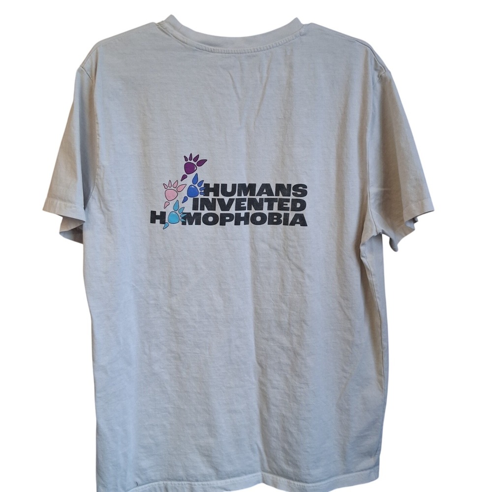 Queer Was Always Here‎ Dino Tee Sz XXL LBGTQIA Refugees